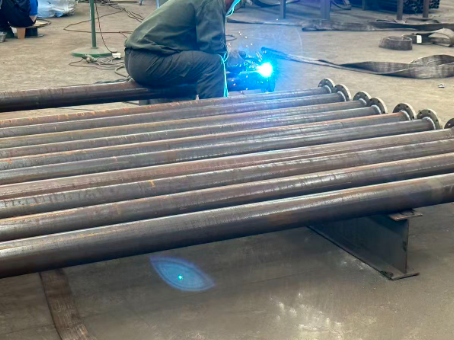 晋中20#无缝注浆管加工108*6钢花管棚管